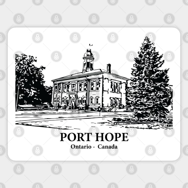 Port Hope - Ontario Magnet by Lakeric